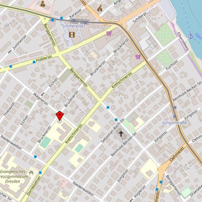 Hort Blasewitz Dresden 63. GS Open Street Maps